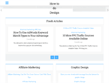 Tablet Screenshot of howdodesign.com